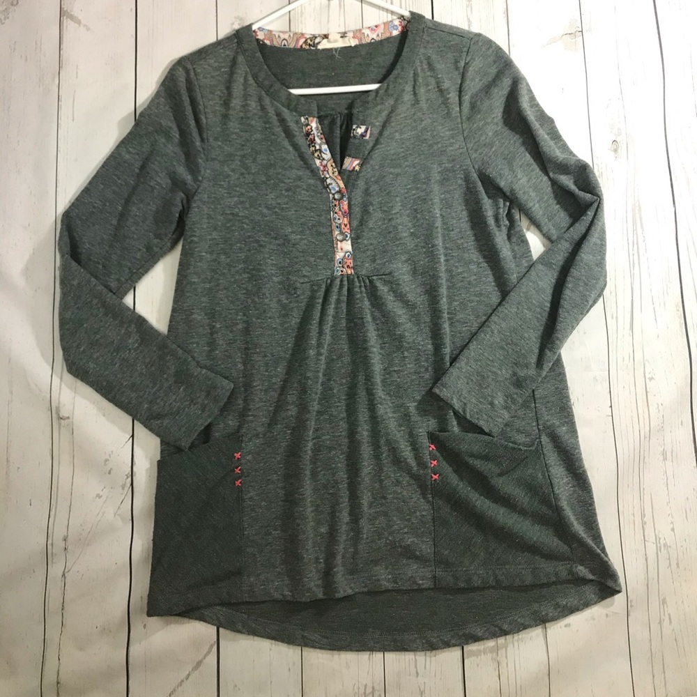 Hem & Thread Tunic with Pocket Detail